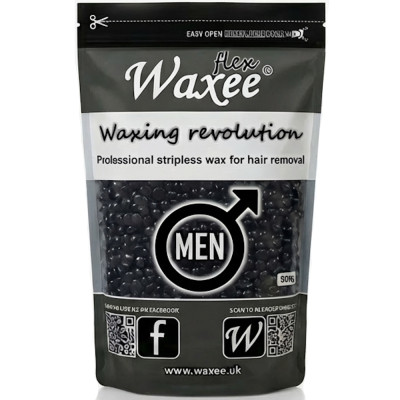 WAXEE flex- Professional stripless, film wax, 500g- For Men