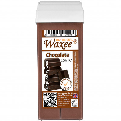 Chocolate 100ml roll-on, roller wax cartridge Waxee