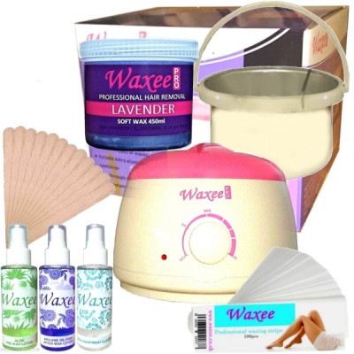 Complete waxing kit STARTER soft wax 450ml pot wax