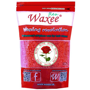WAXEE flex- Professional stripless, film wax, 500g- Rose