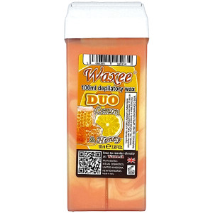 Waxee DUO- 100ml roll on, roller wax cartridge- Lemon & Honey.
