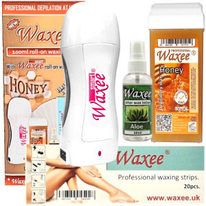 WAXEE SMART 100ml Roll-on waxing kit Honey COLOPHONY FREE.