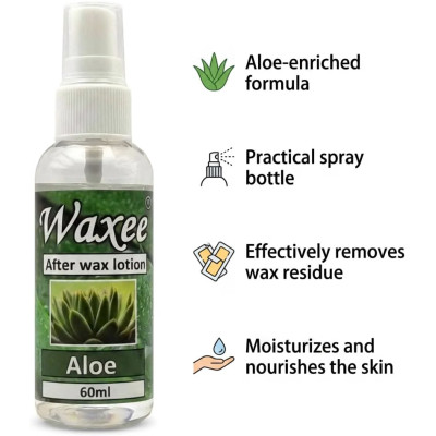 WAXEE SMART 100ml Roll-on waxing kit Honey COLOPHONY FREE.
